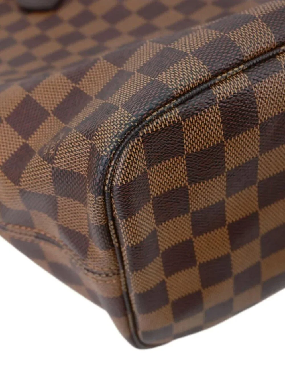 Louis Vuitton  Neverfull MM Damier Ebene Tote Bag Brown - Picture 6 of 9